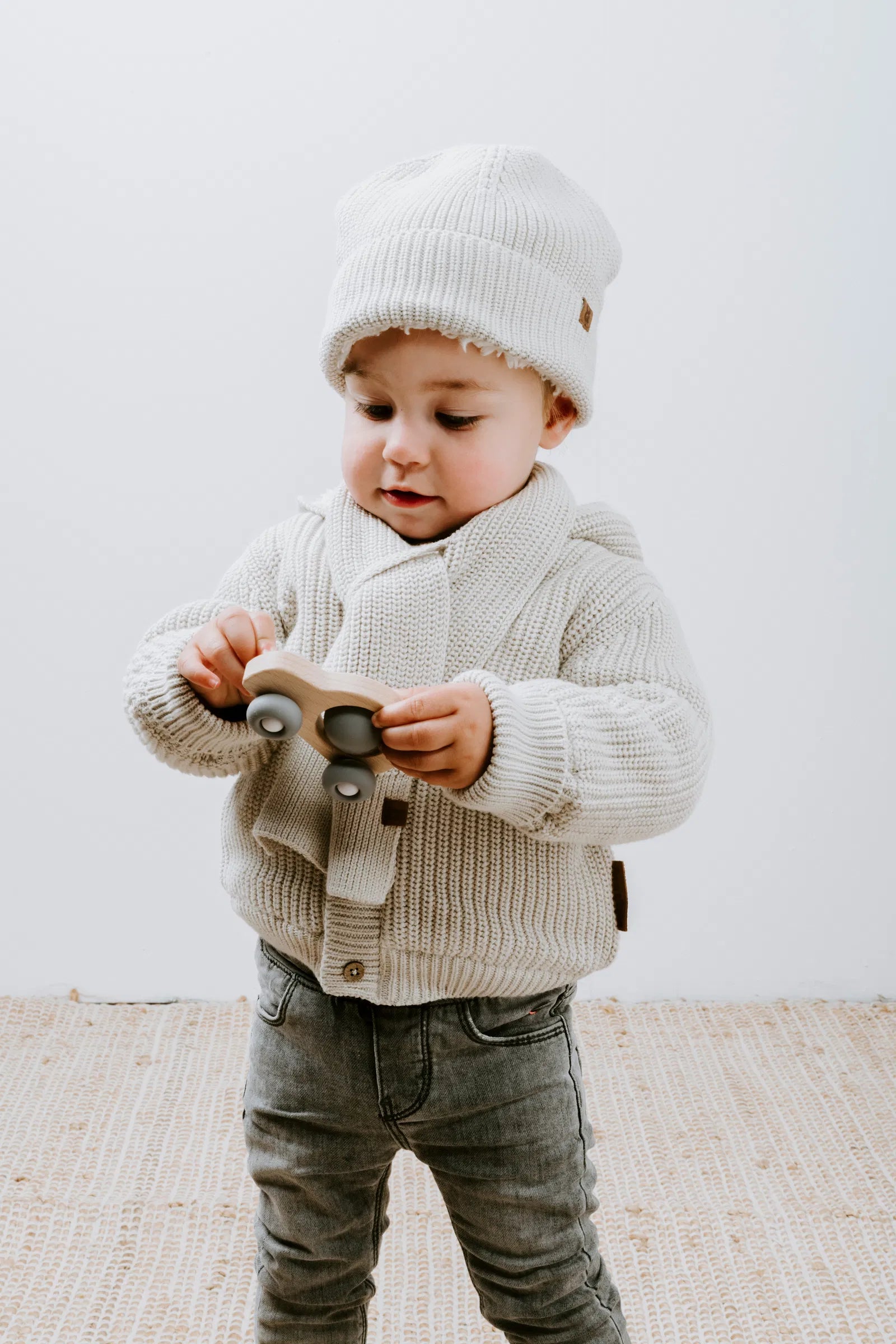 Masinuta pentru bebelusi - Grey - Baby&