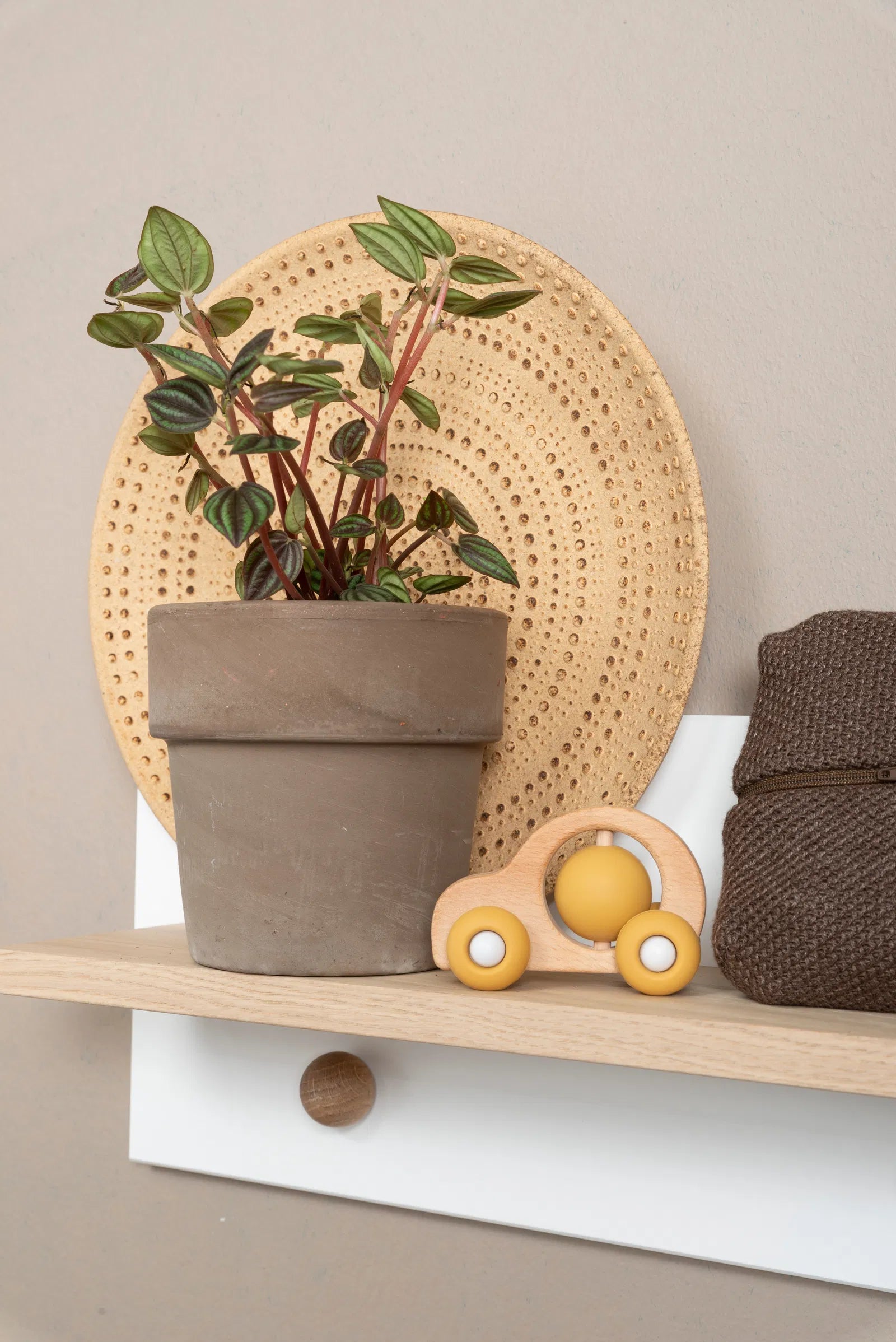 Masinuta pentru bebelusi - Ochre - Baby&