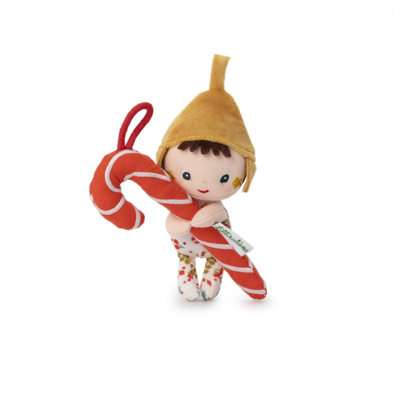 Papusica de Craciun - Happy, micutul elf - Lilliputiens