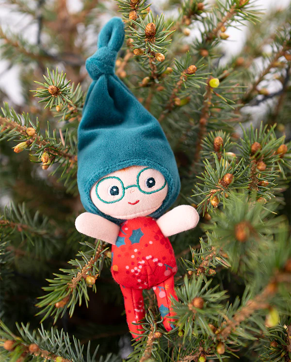Papusica de Craciun - Merry, micutul elf - Lilliputiens