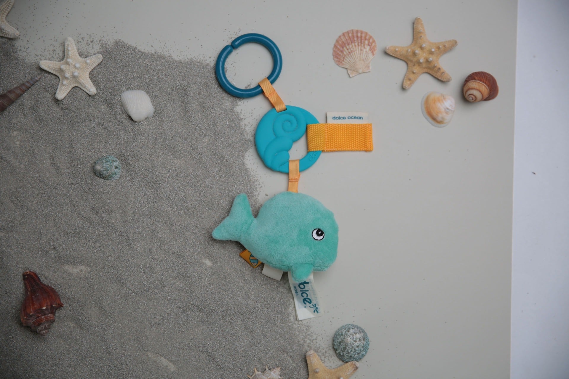 Jucarie pentru dentitie - Balena Splash - Dolce