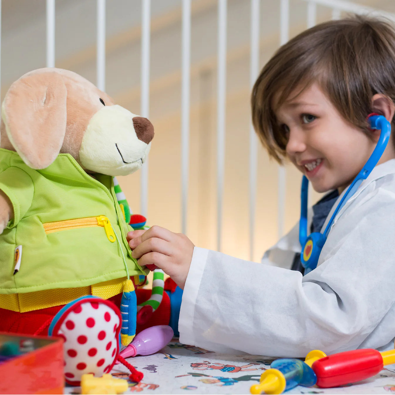 Jucarie educativa - Cuddle Dr. Pooch - Edushape
