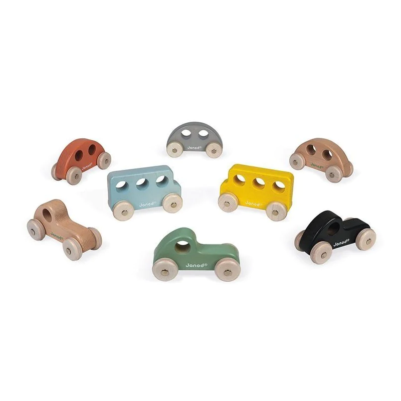 Masinuta din lemn, Natur - Sweet Cocoon - Janod