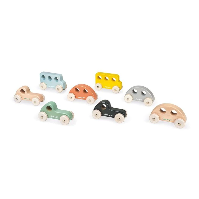 Masinuta din lemn, Natur - Sweet Cocoon - Janod