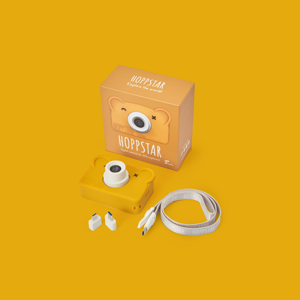 Aparat foto video digital pentru copii - Rookie Honey, Bear - Hoppstar