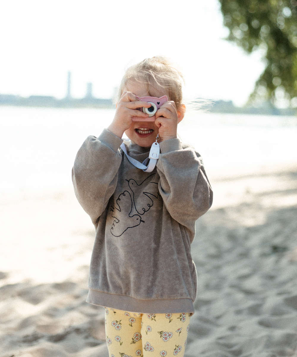 Aparat foto video digital pentru copii - Rookie Blush, Cat - Hoppstar