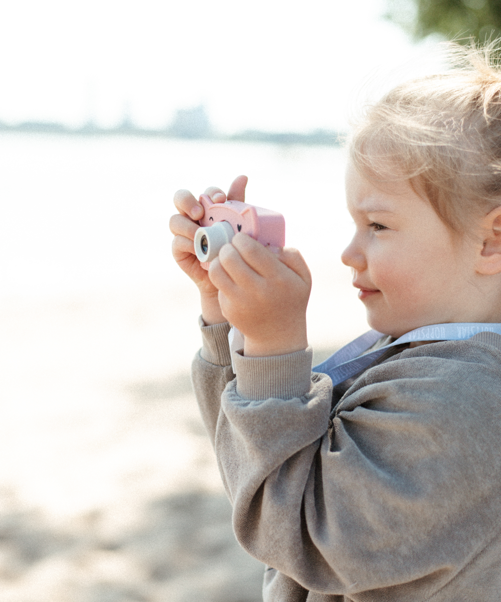 Aparat foto video digital pentru copii - Rookie Blush, Cat - Hoppstar