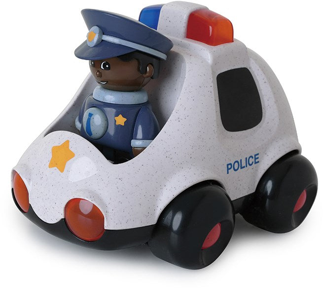 Set de joaca - Masina politie & Personaj interactiv, Policeman - Tolo Bio