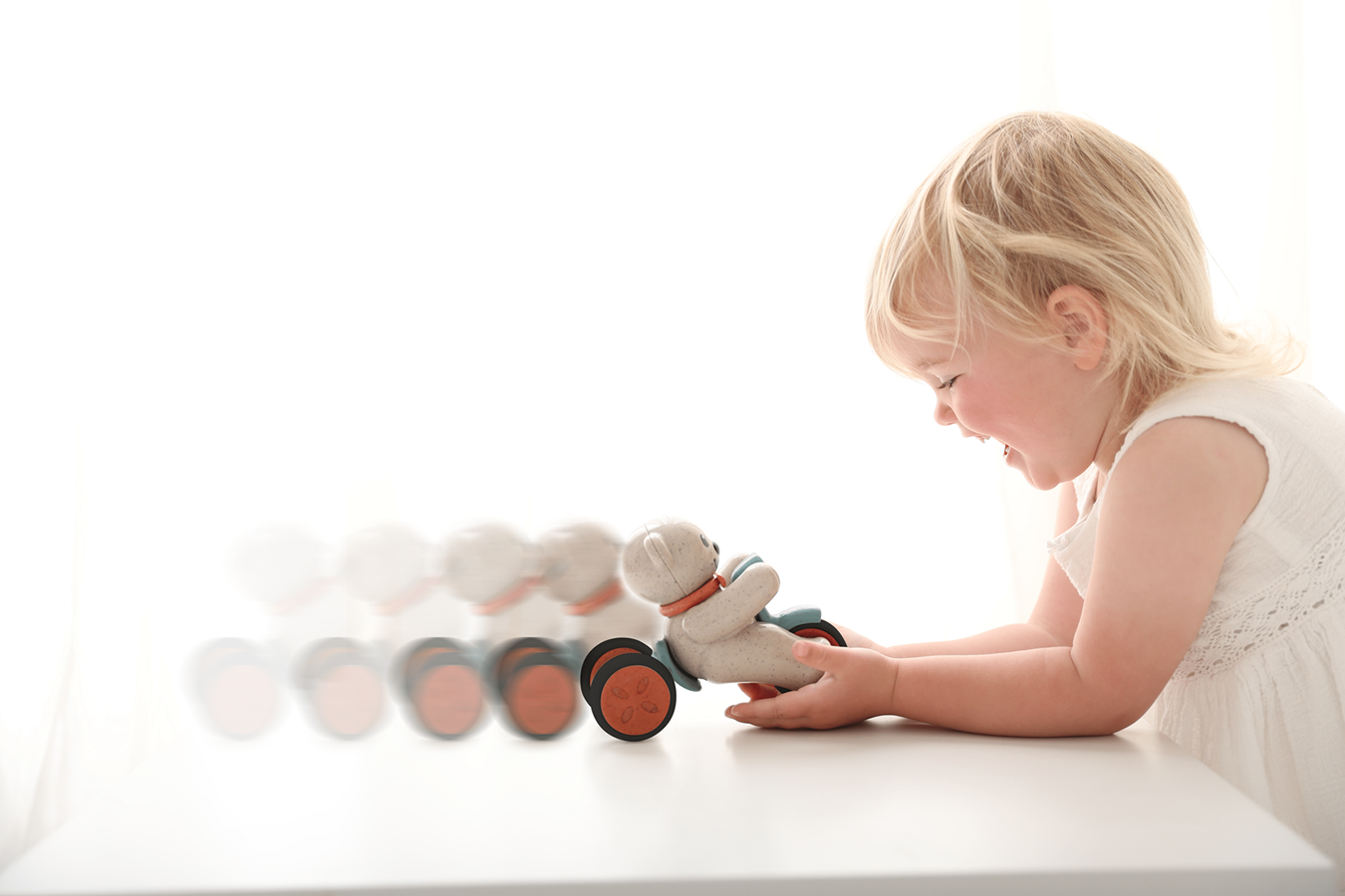 Jucarie Push & Go - Ursulet - Tolo Bio