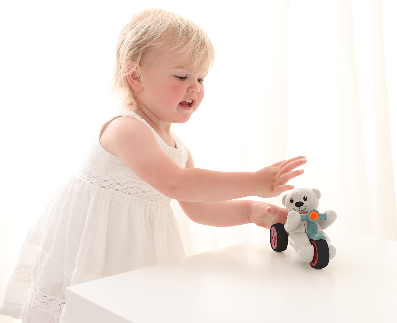 Jucarie Push & Go - Ursulet - Tolo Bio