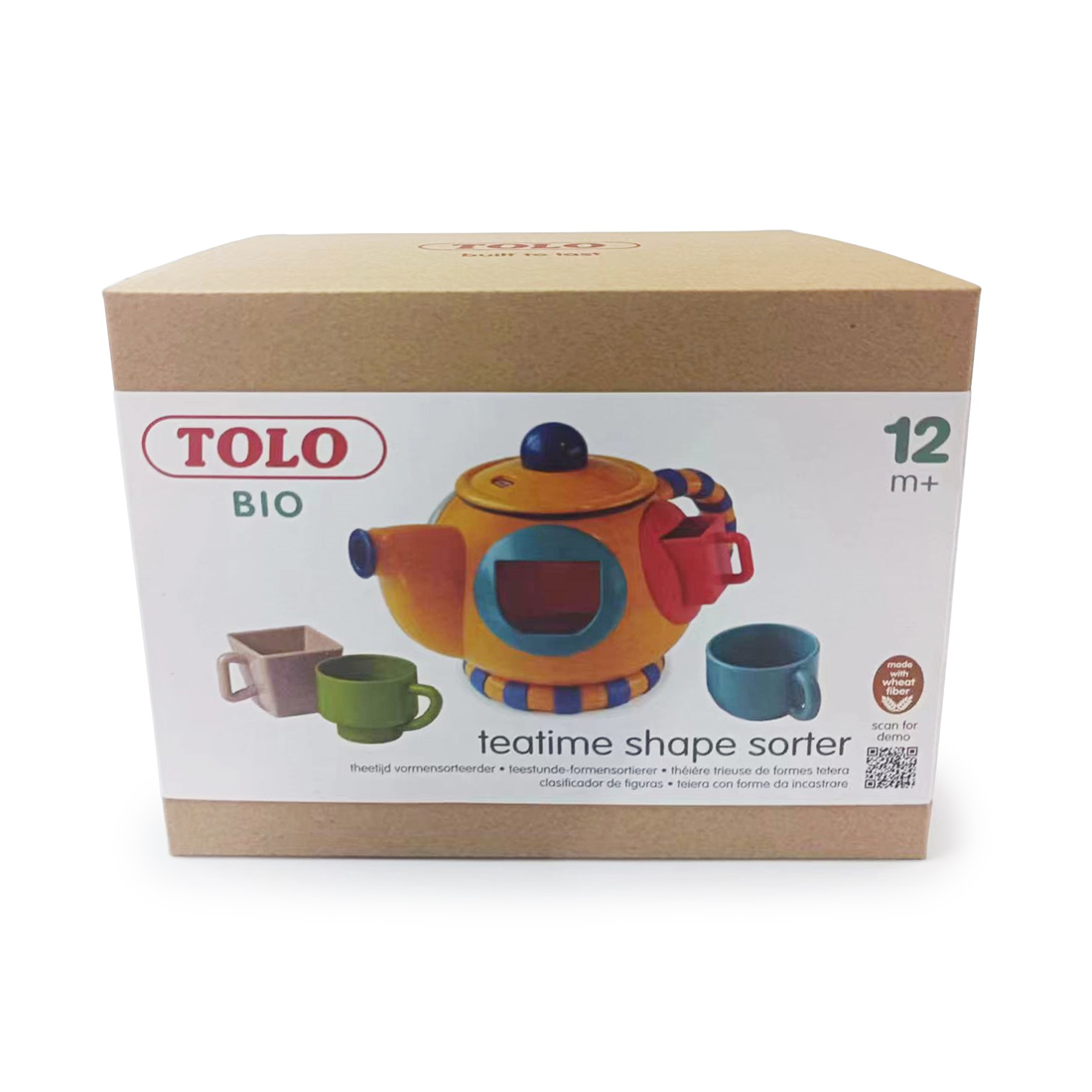 Sortator de forme 2 in 1 - Ceainic - Tolo Bio