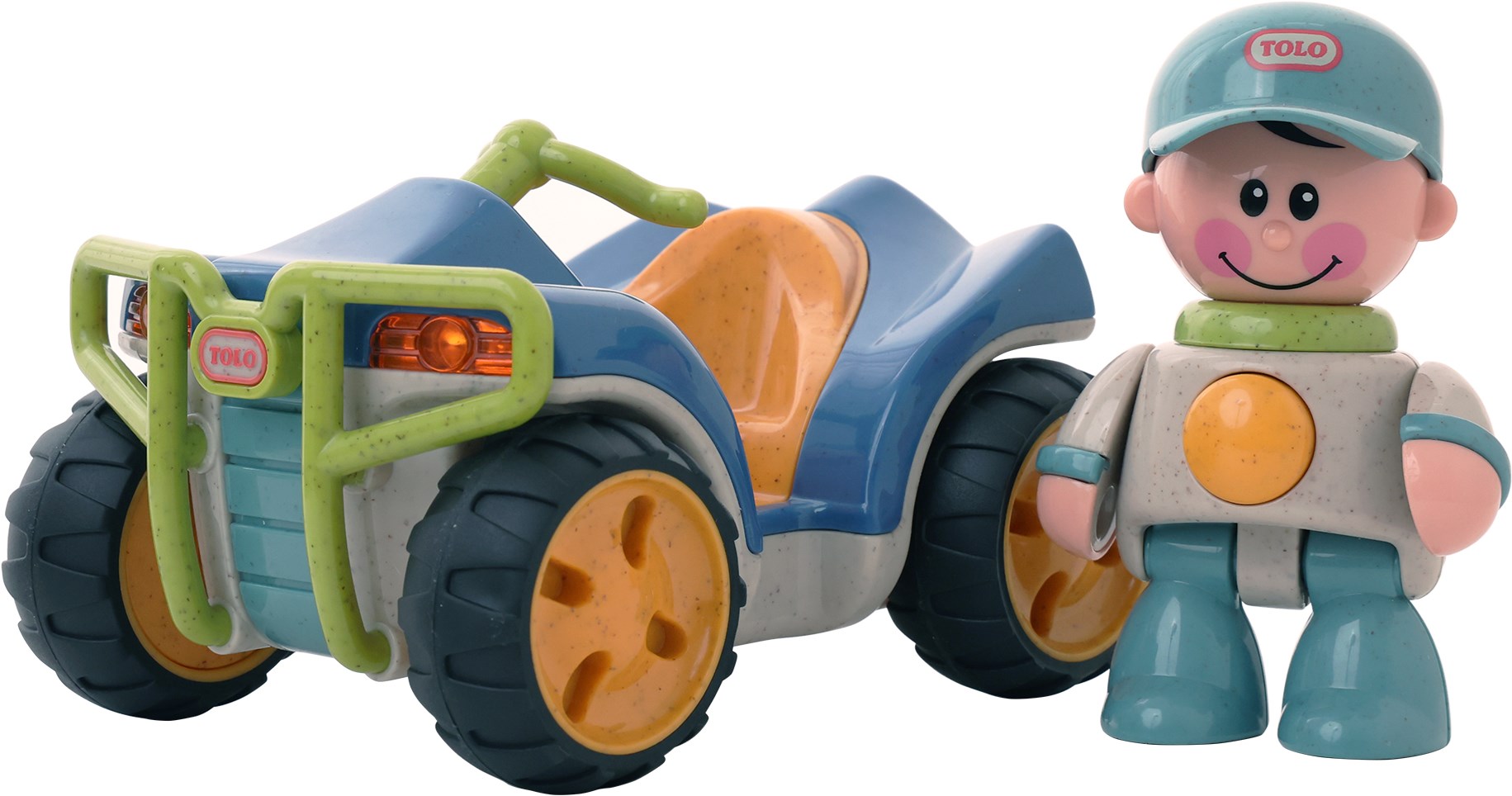 Set de joaca - Quad (ATW) & Personaj interactiv, Boy - Tolo Bio