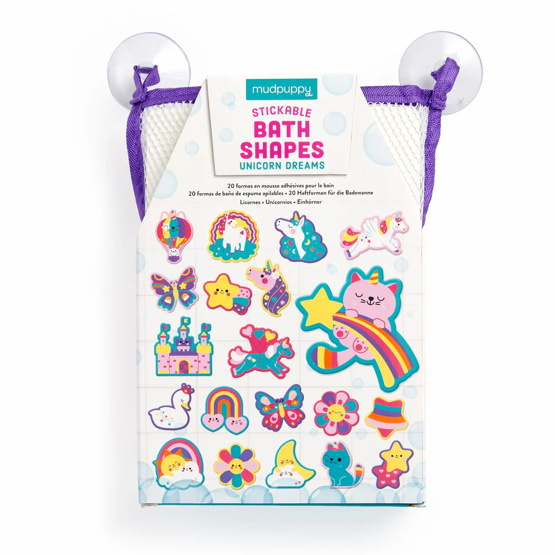 Joaca la baita, forme lipicioase din spuma - Unicorn Dreams - Mudpuppy