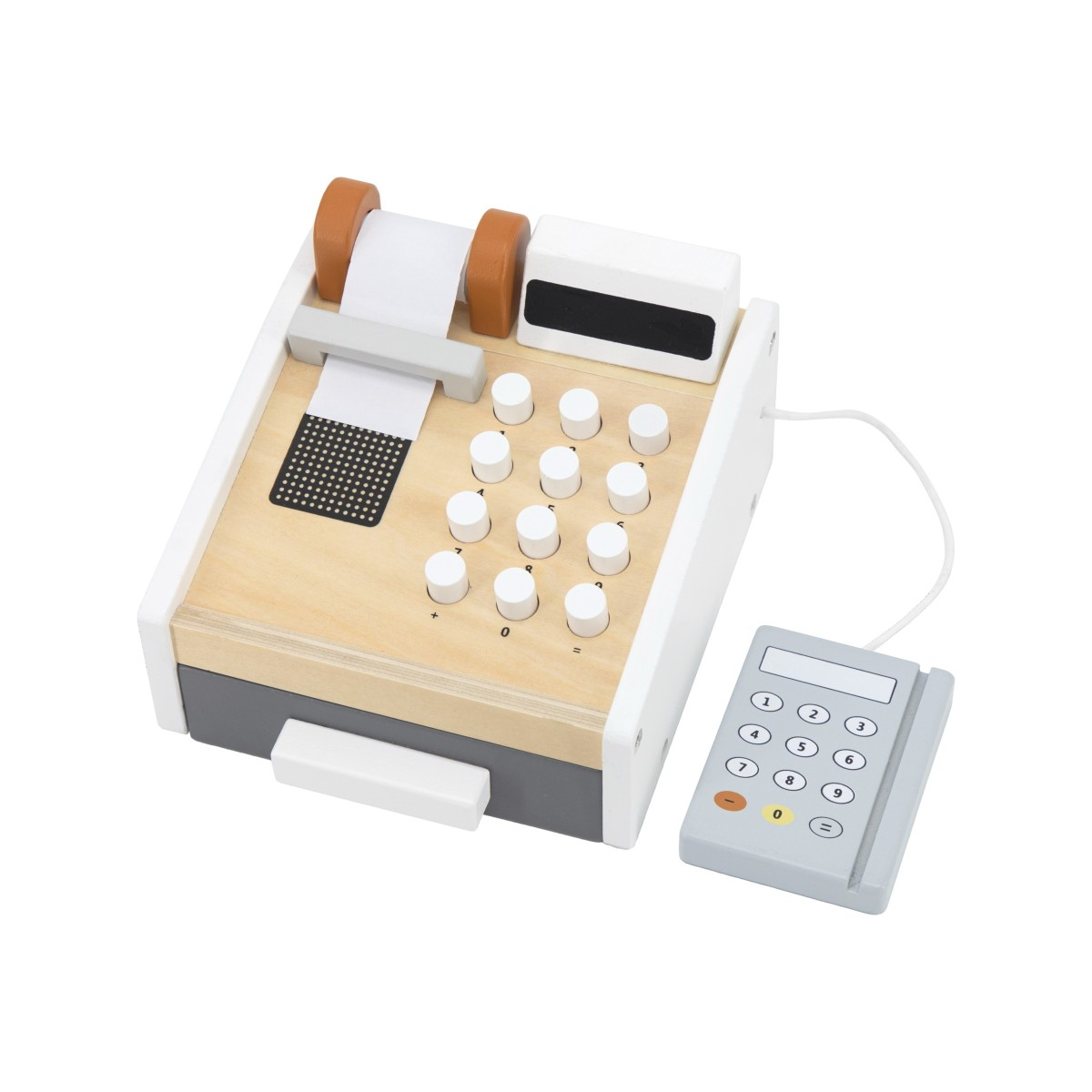 Casa de marcat, set de joaca cu POS + bani - Tryco