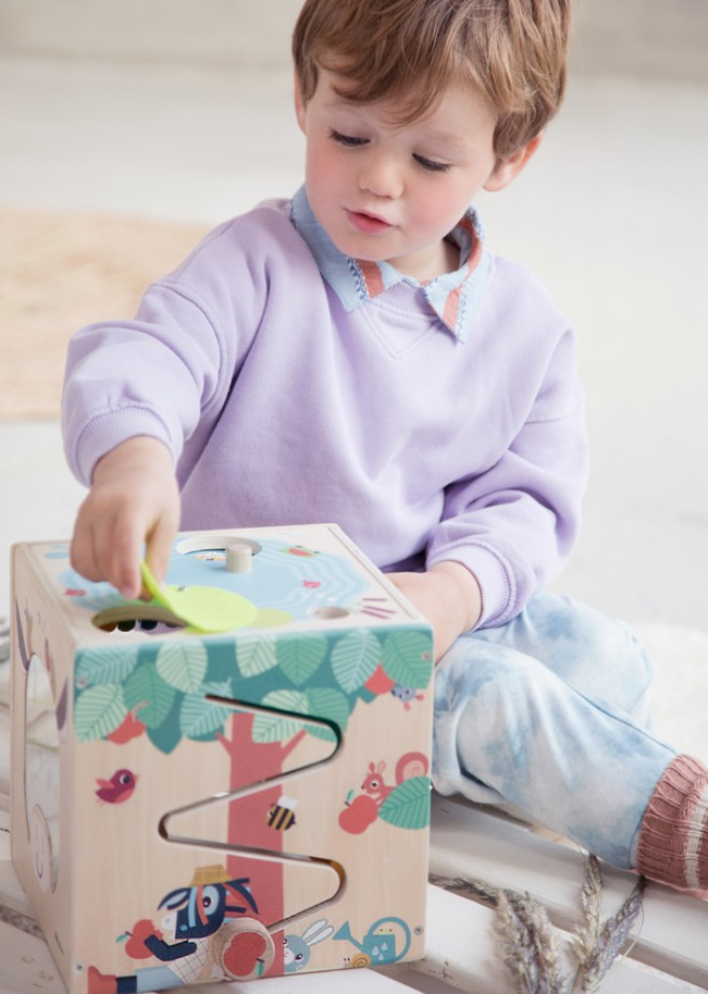 Cub Montessori cu activitati - Ferma - Lilliputiens