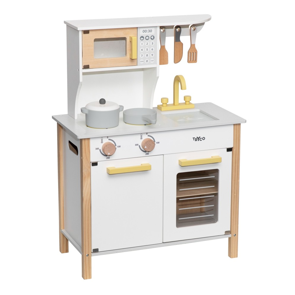 Bucatarie cu accesorii - White/Gold - Tryco
