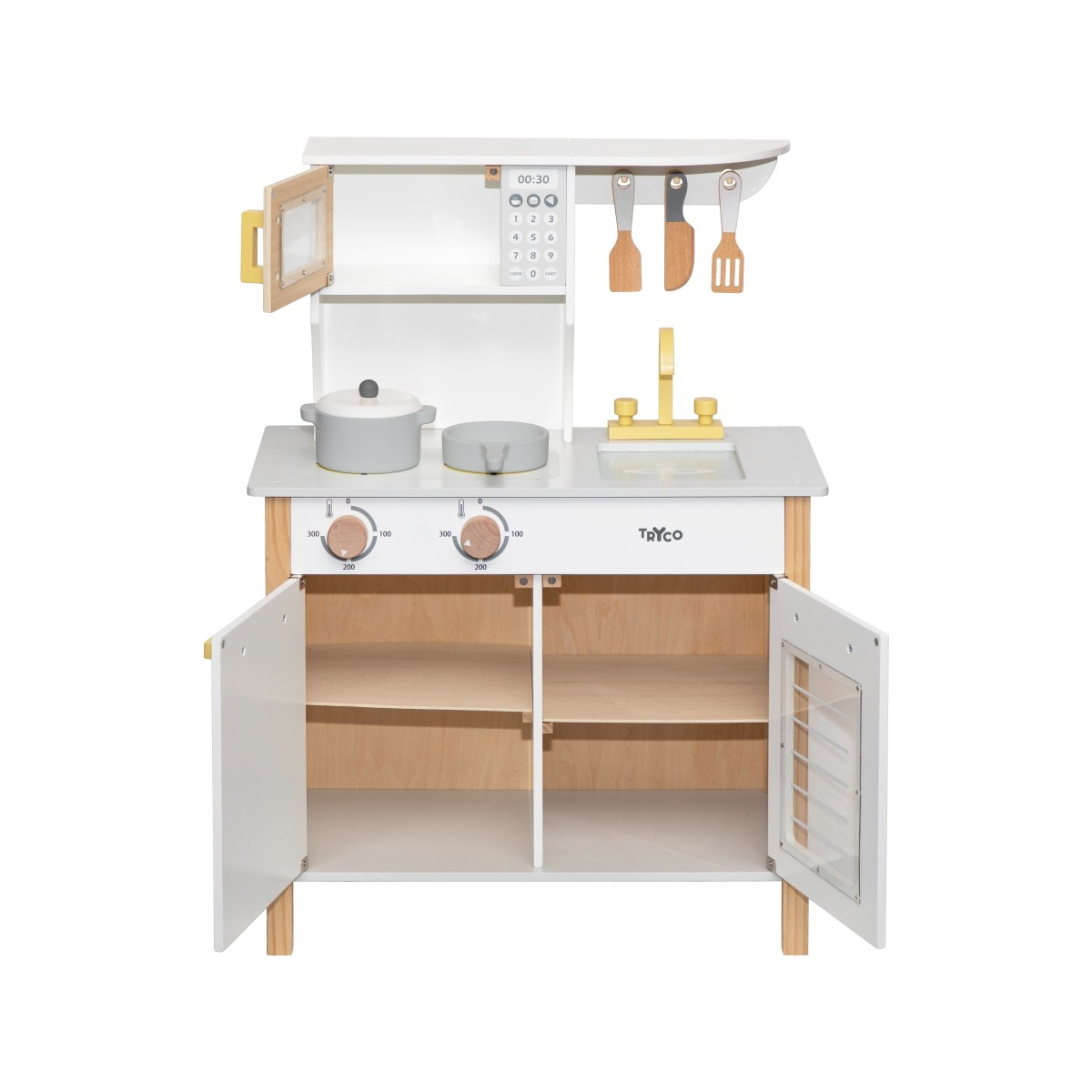 Bucatarie cu accesorii - White/Gold - Tryco