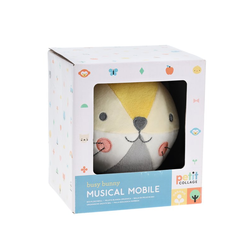 Jucarie muzicala - Busy Bunny - Petit Collage