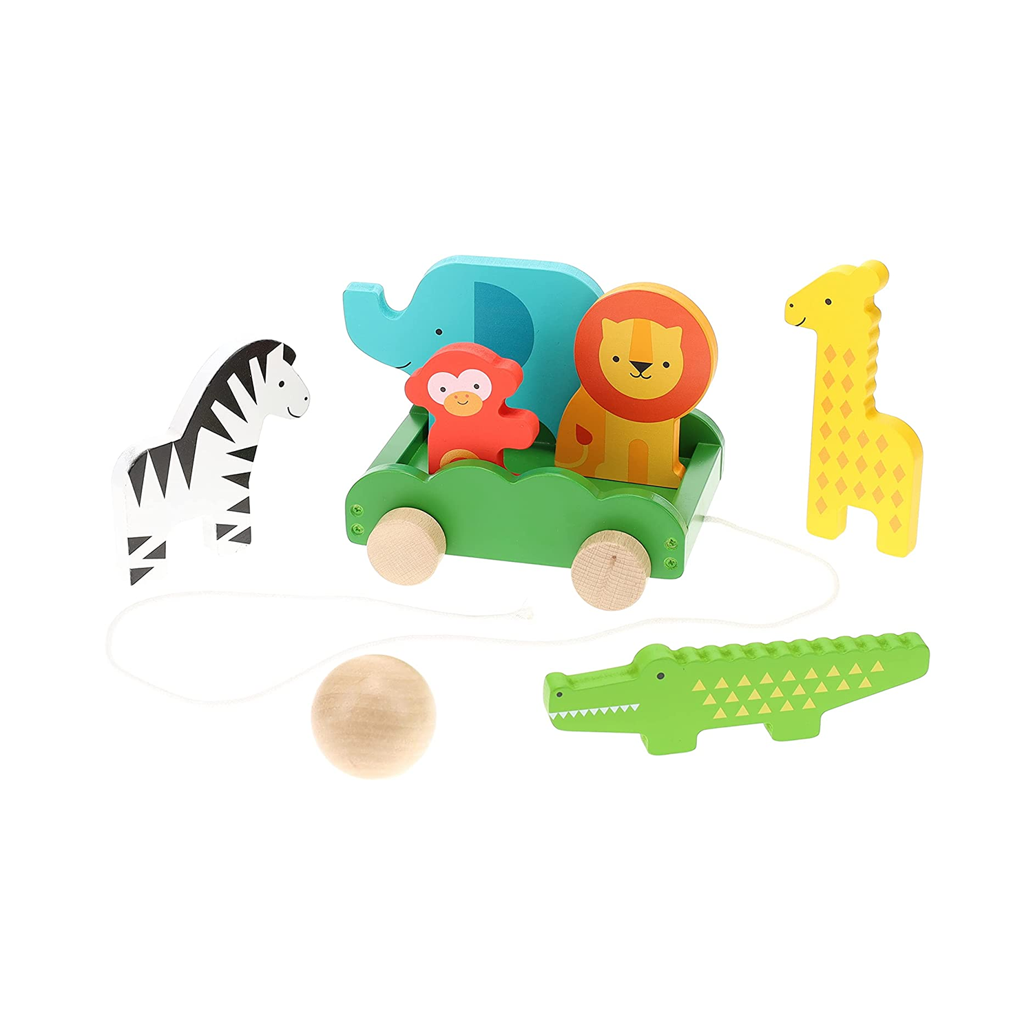 Set de bowling - Safari Animals - Petit Collage