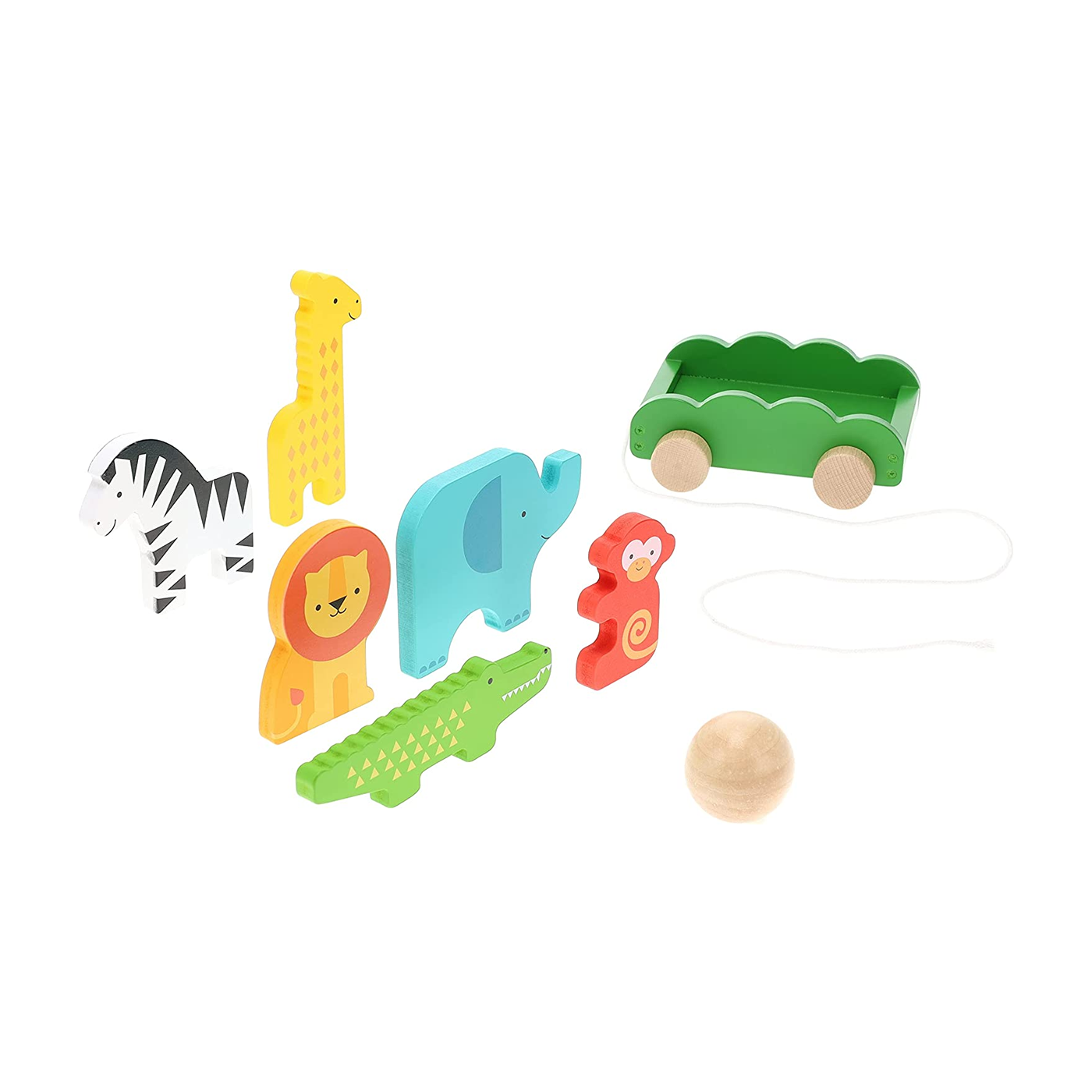 Set de bowling - Safari Animals - Petit Collage