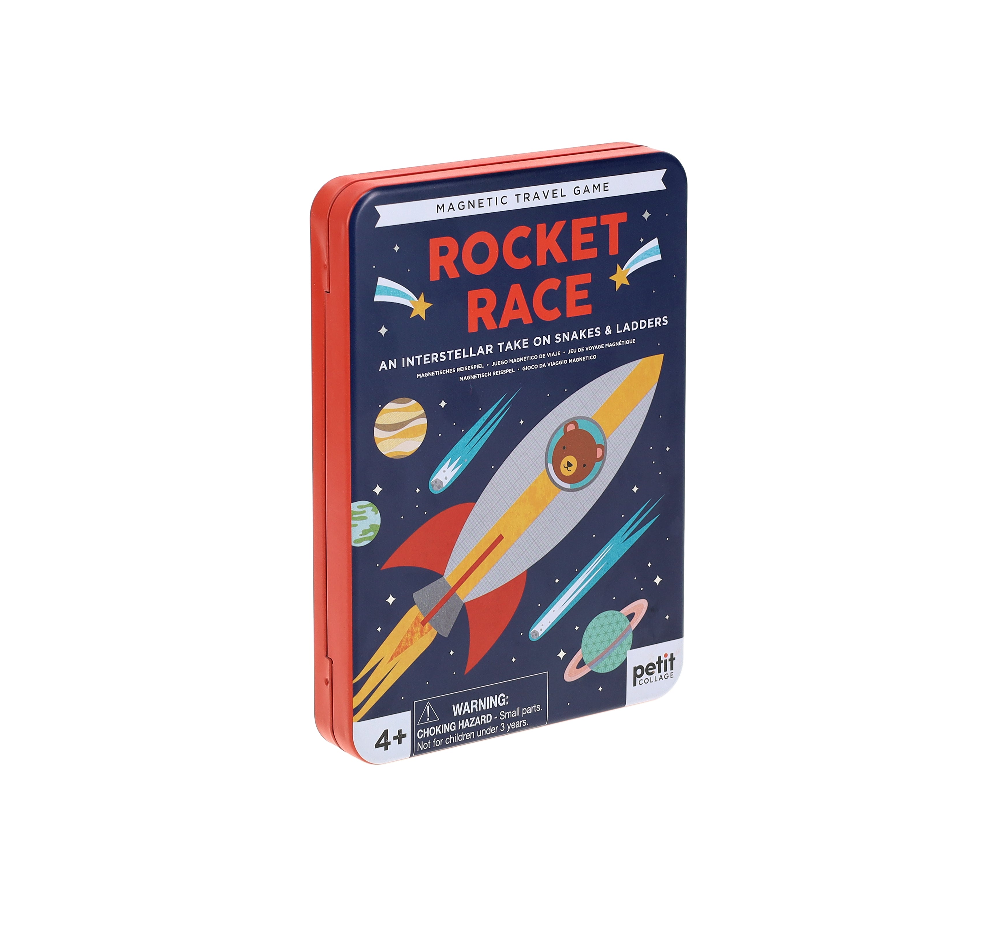 Joc magnetic On-the-Go - Rocket Race - Petit Collage