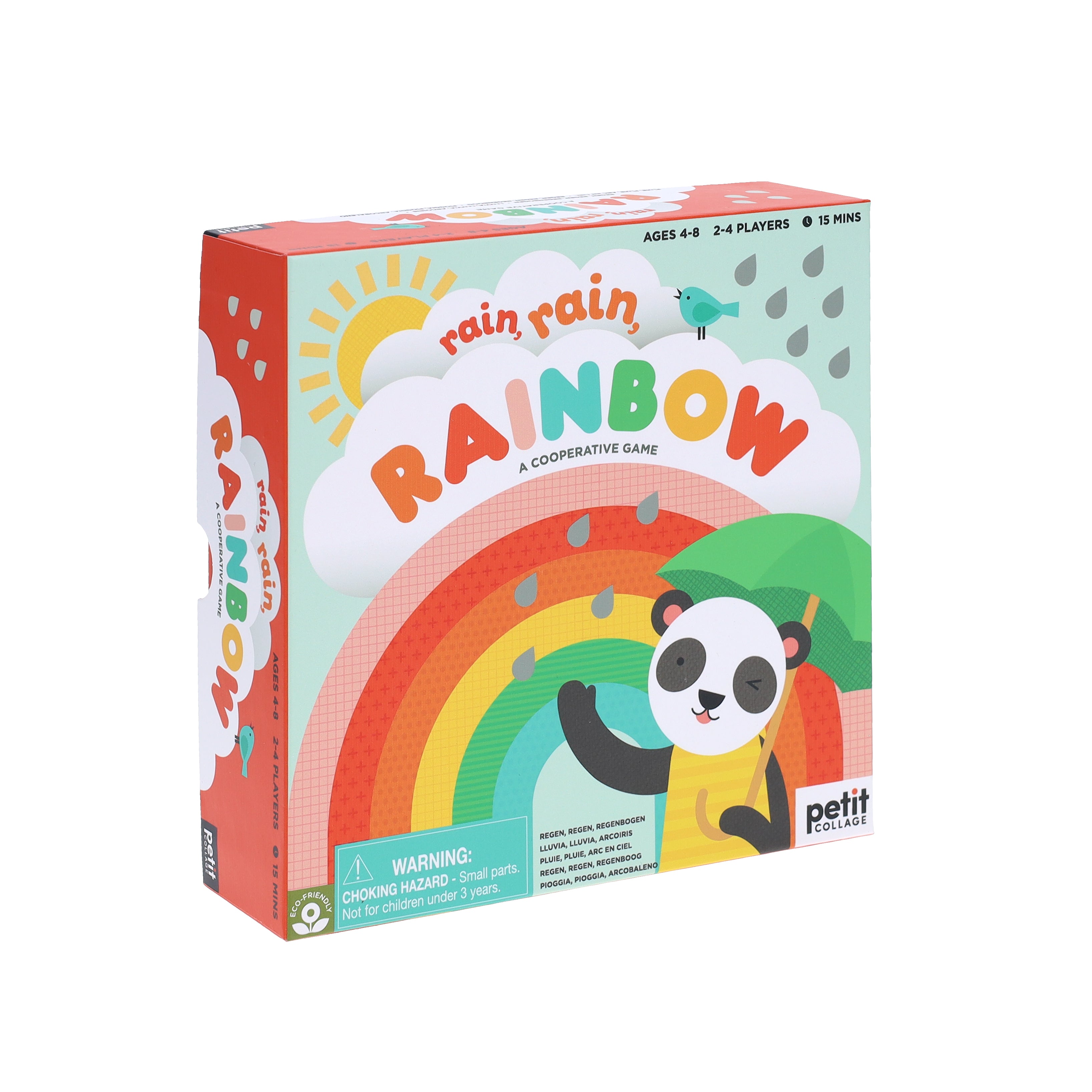 Joc de colaborare - Rain Rain Rainbow - Petit Collage