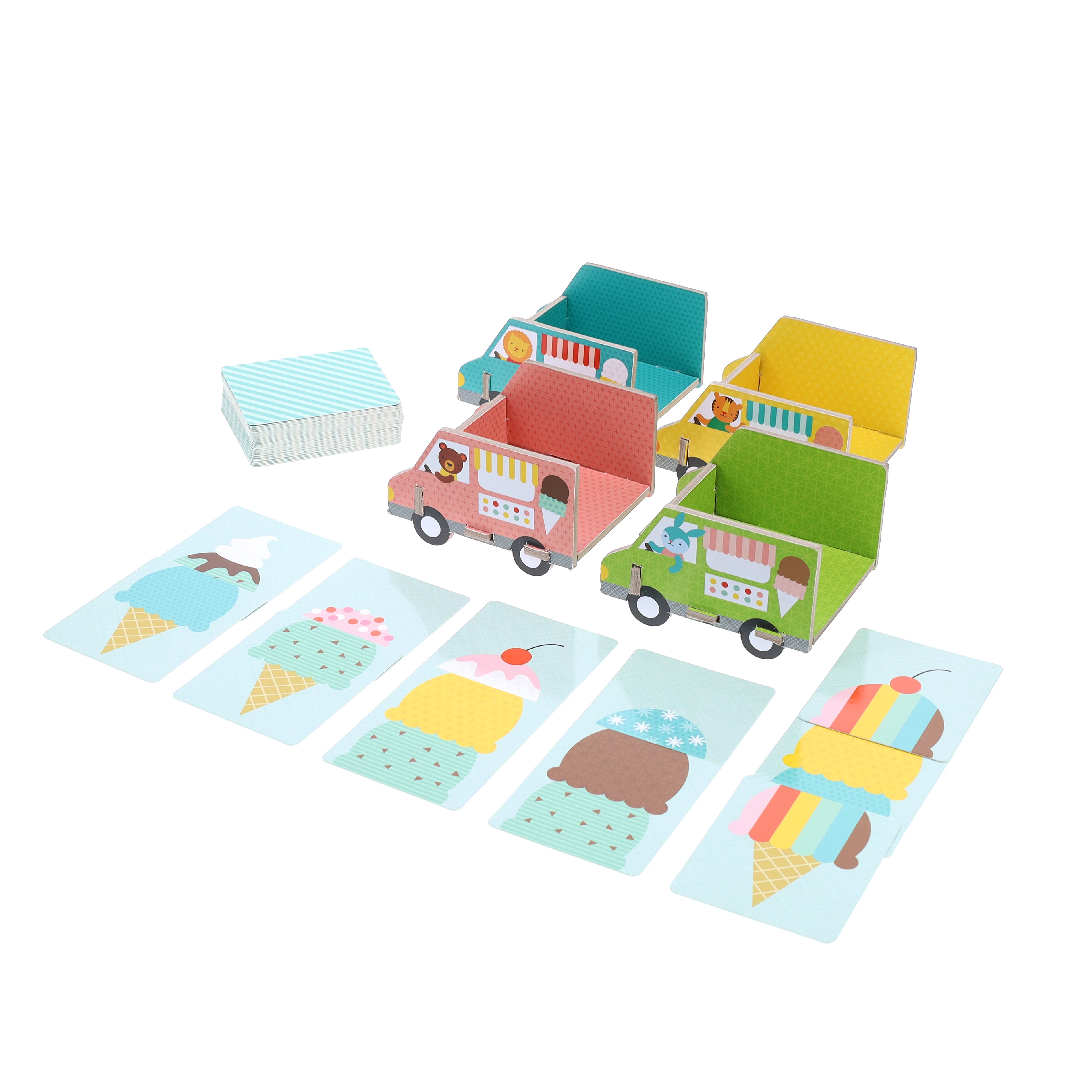 Joc logic de potrivire - Scoop & Stack - Petit Collage