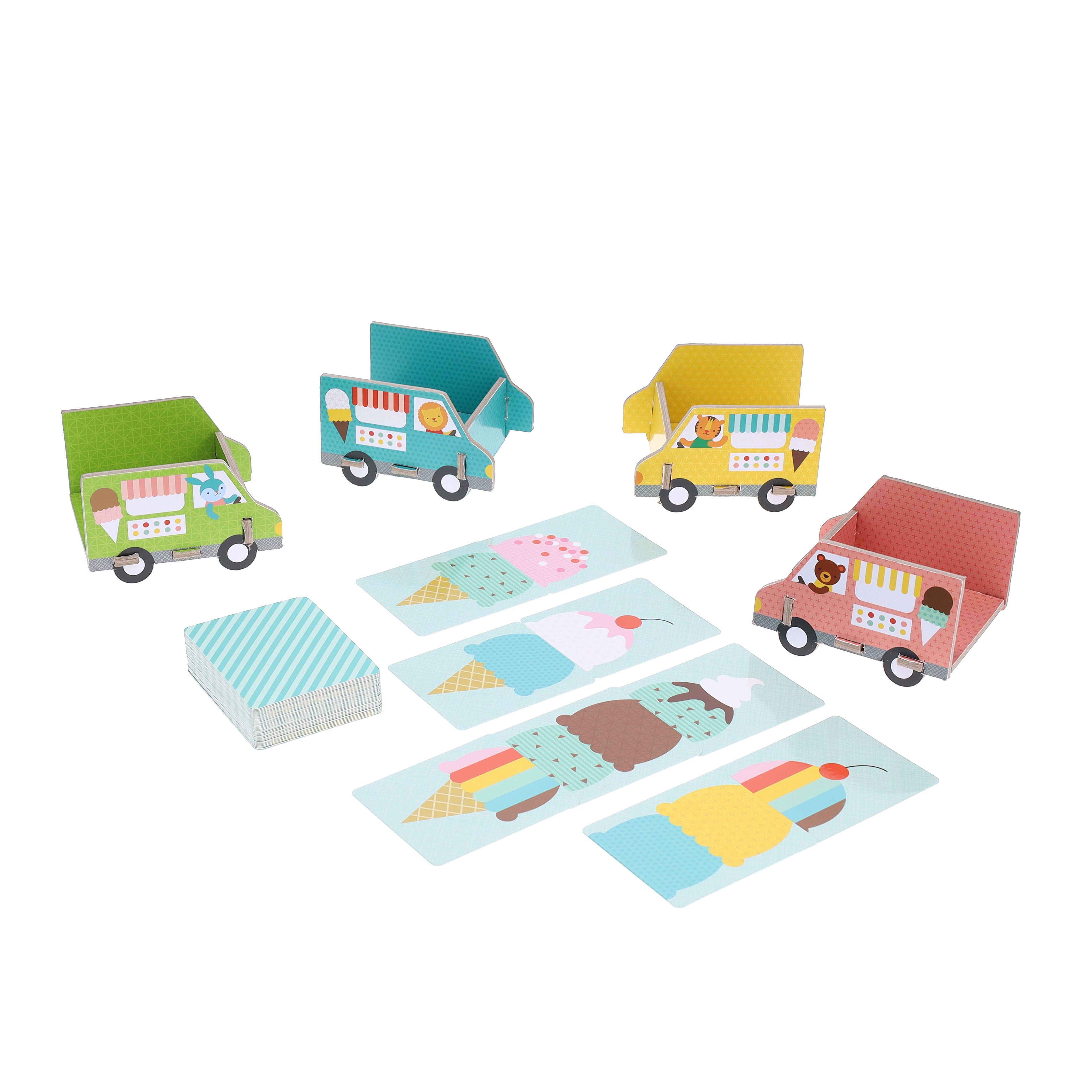 Joc logic de potrivire - Scoop & Stack - Petit Collage