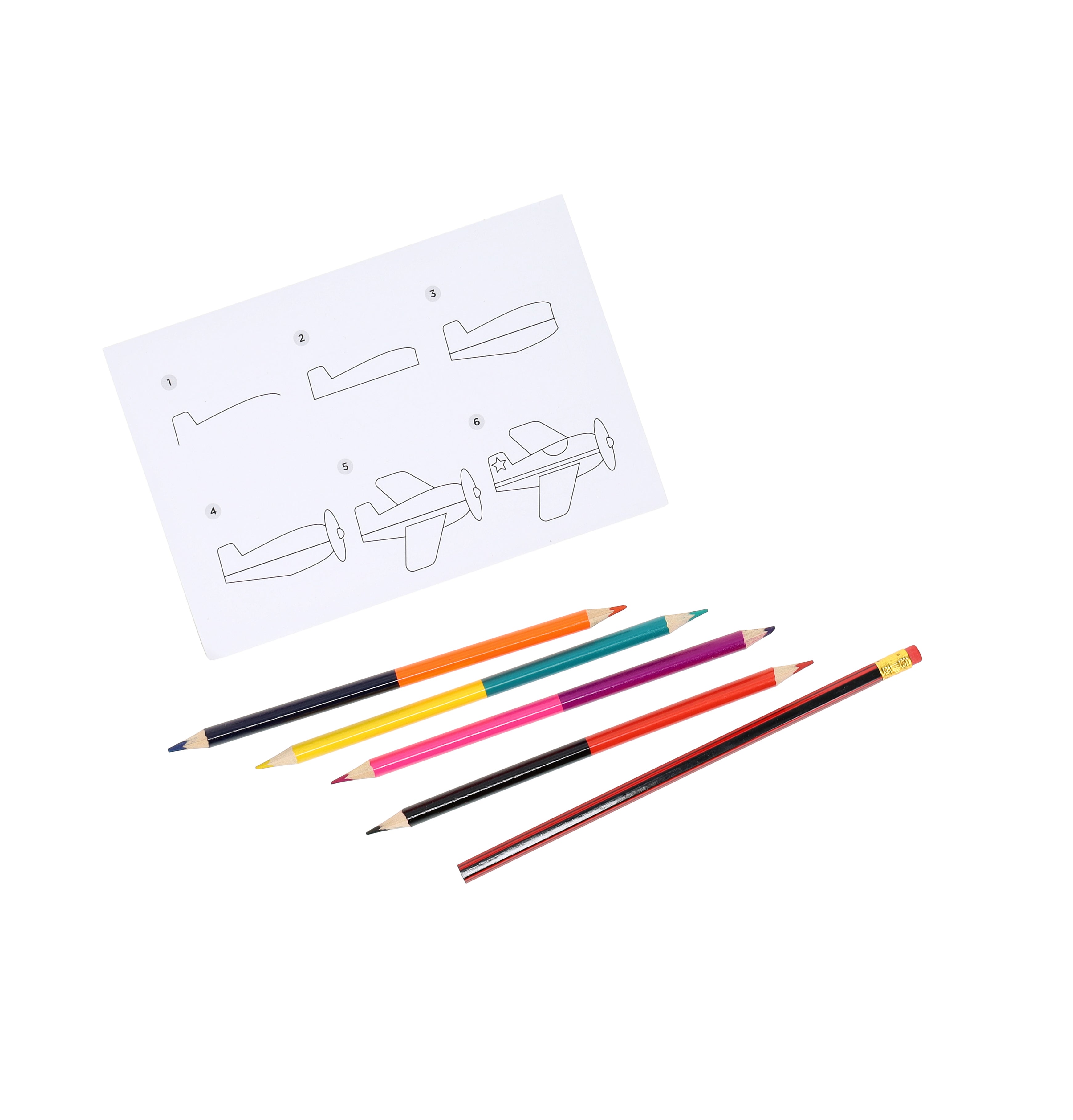 Set creativ How to Draw - Vehicule - Petit Collage