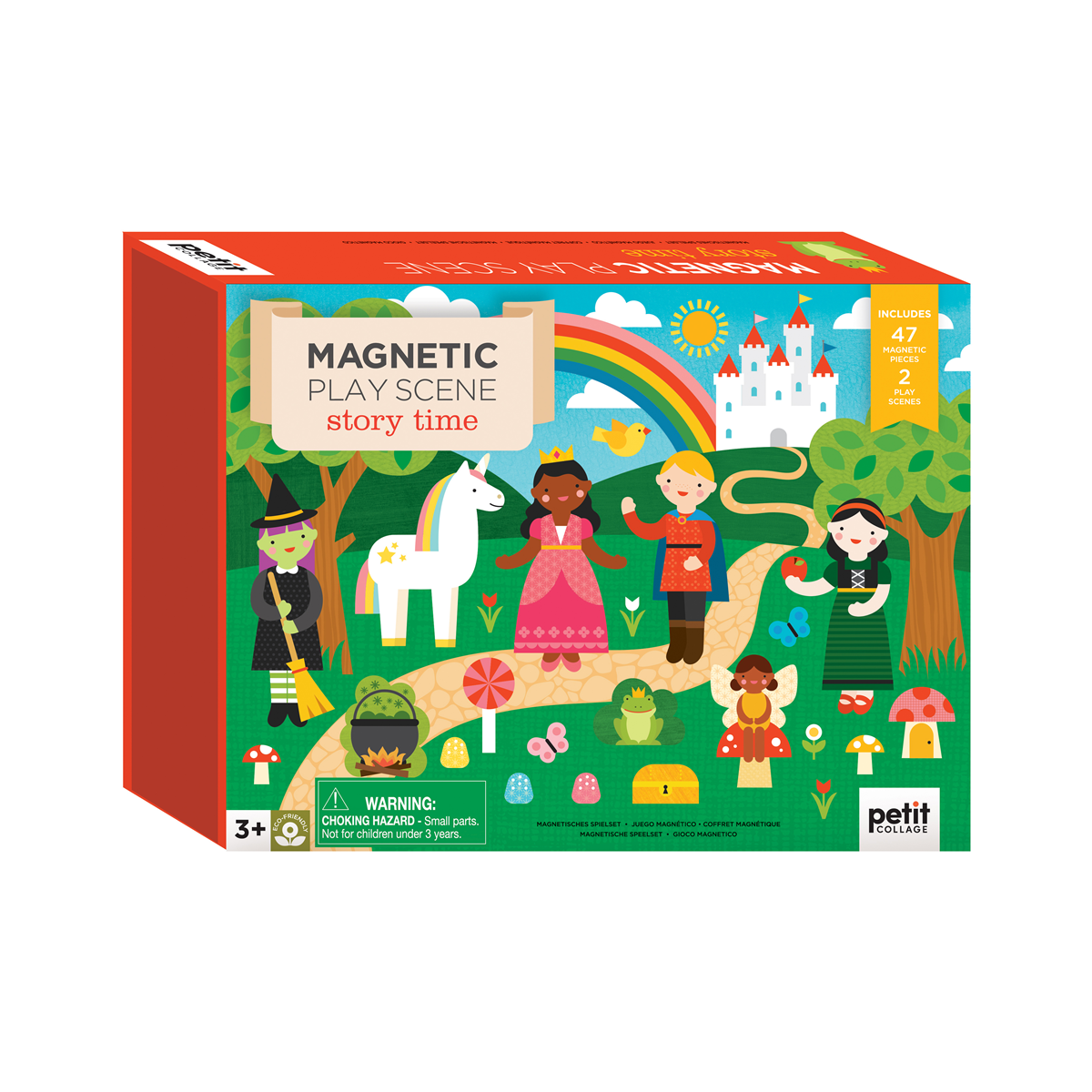 Joc magnetic Play Scene - Story Time - Petit Collage