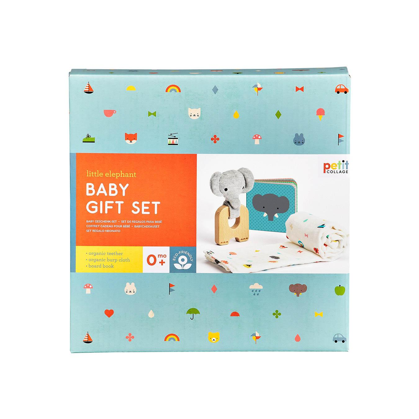 Set cadou pentru bebelusi - Little Elephant - Petit Collage