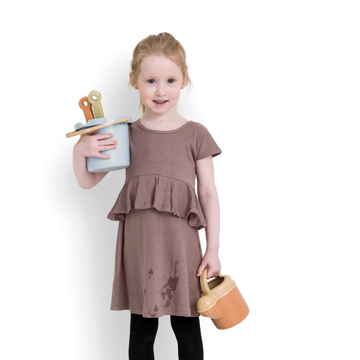 Set cu jucarii de plaja, 4 piese - BIOplastic - Dantoy