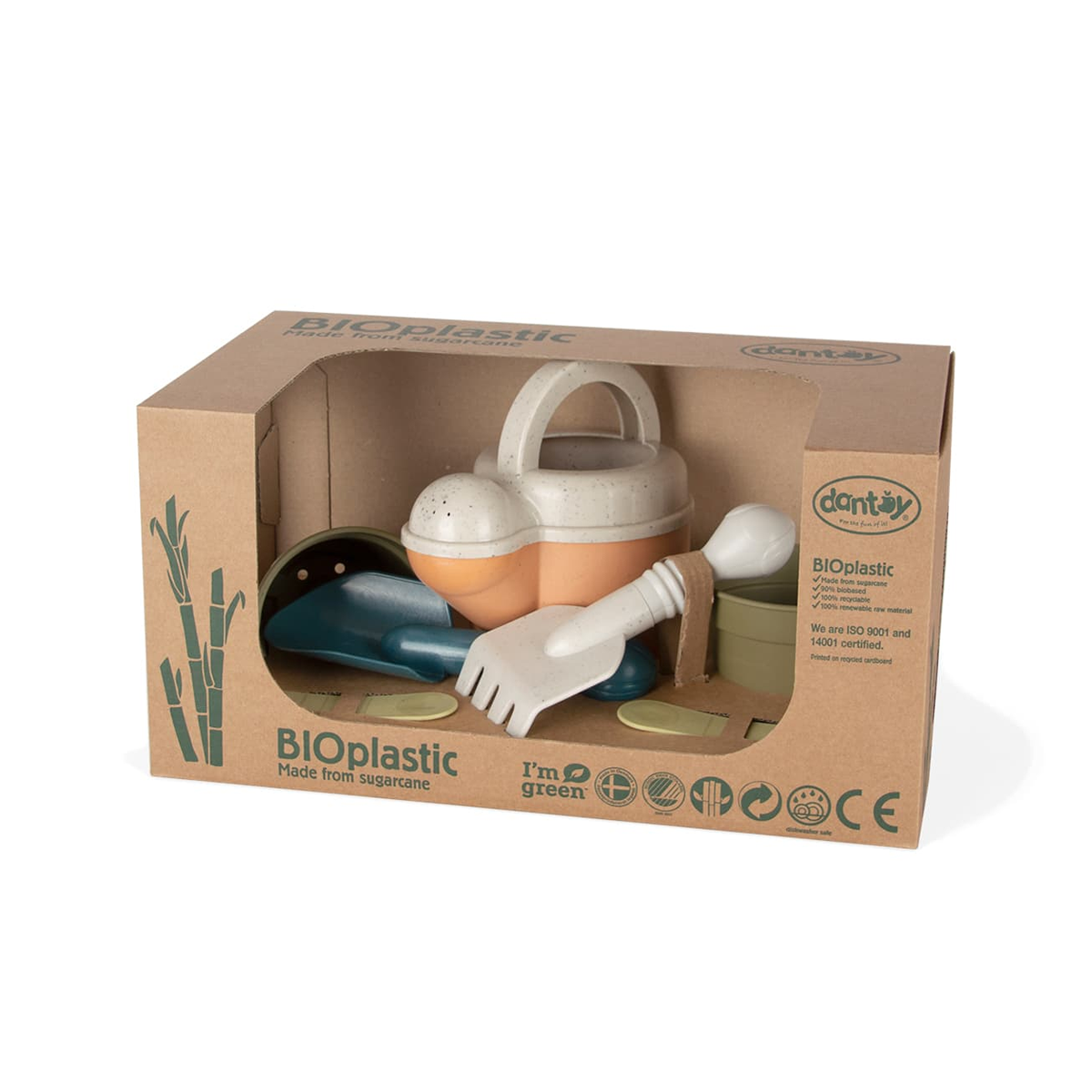 Set cu jucarii pentru plantat, 7 piese - BIOplastic - Dantoy