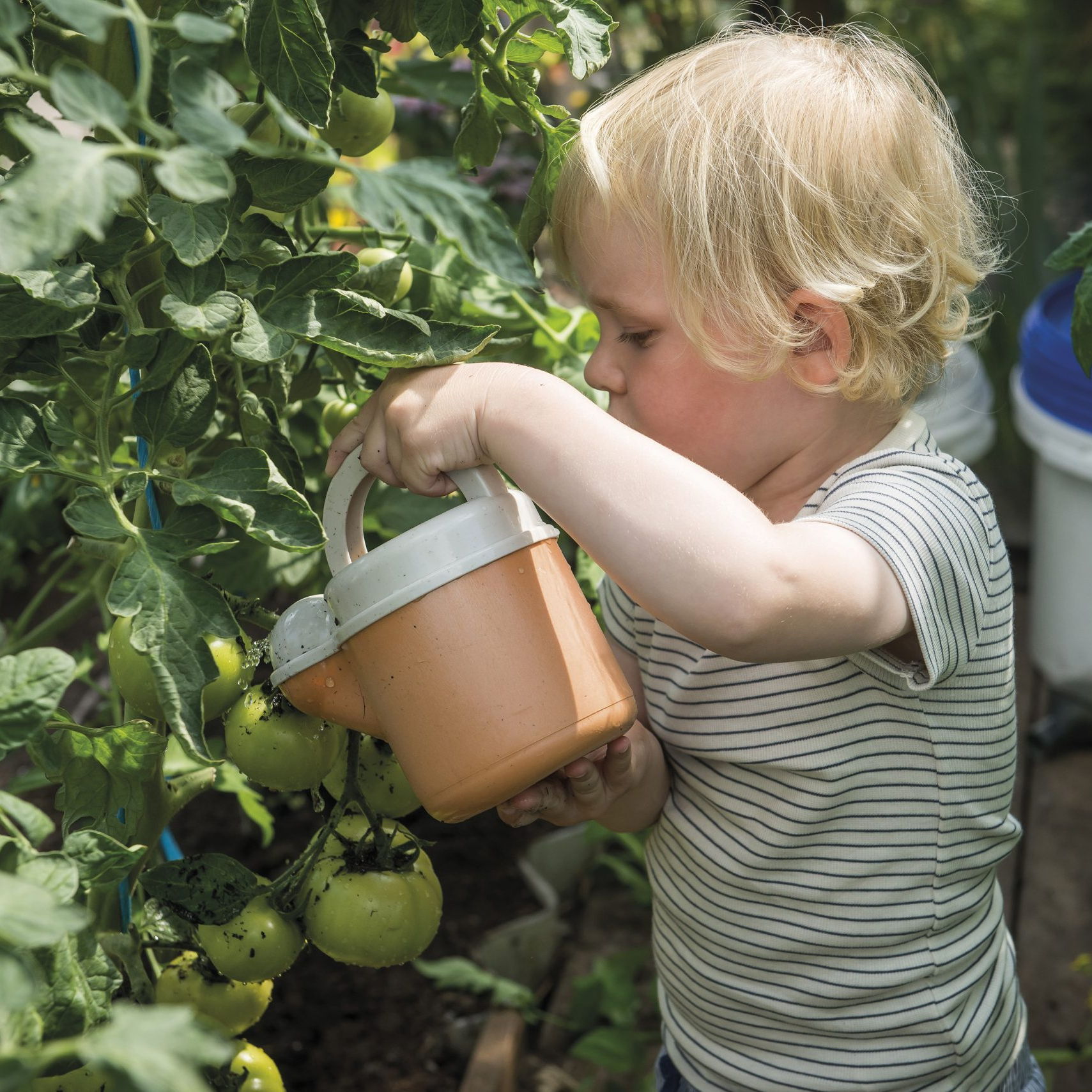 Set cu jucarii pentru plantat, 7 piese - BIOplastic - Dantoy