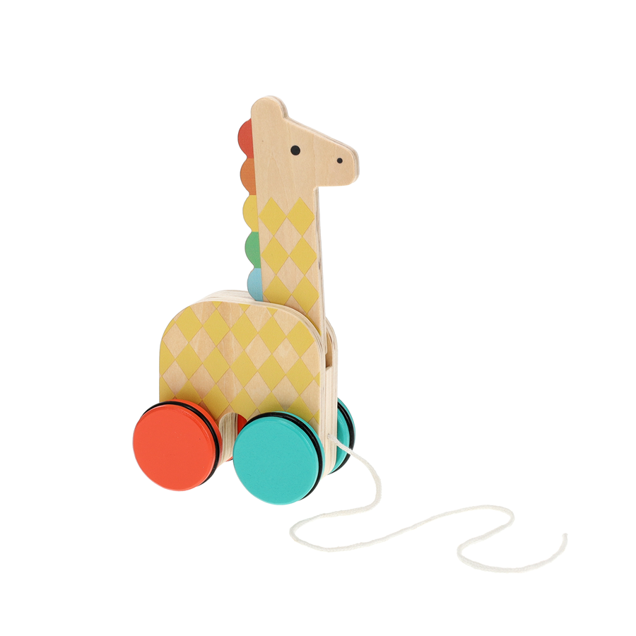 Jucarie de tras - Girafa - Petit Collage