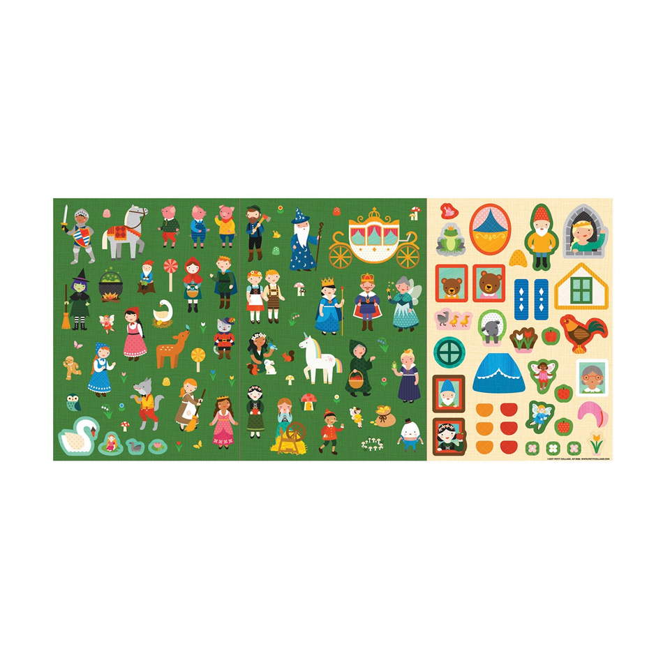 Mapa de activitati, 100+ stickere - Once Upon a Time - Petit Collage
