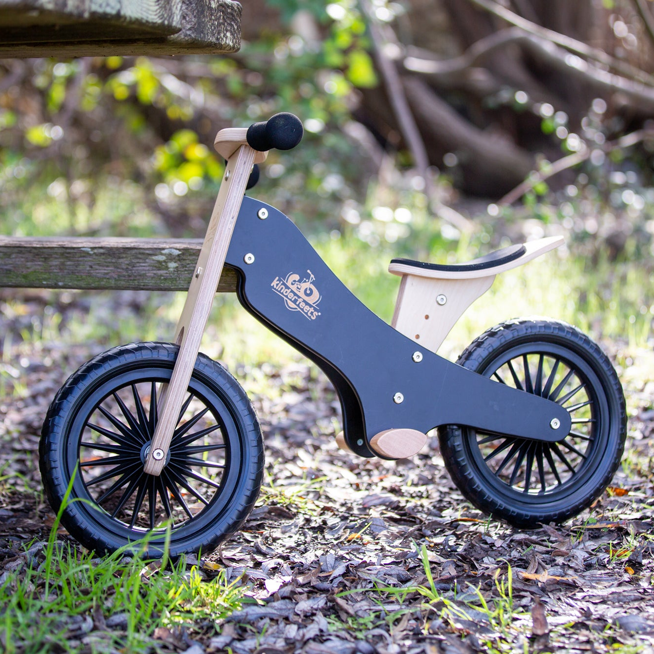 Bicicleta de echilibru - Black - Kinderfeets