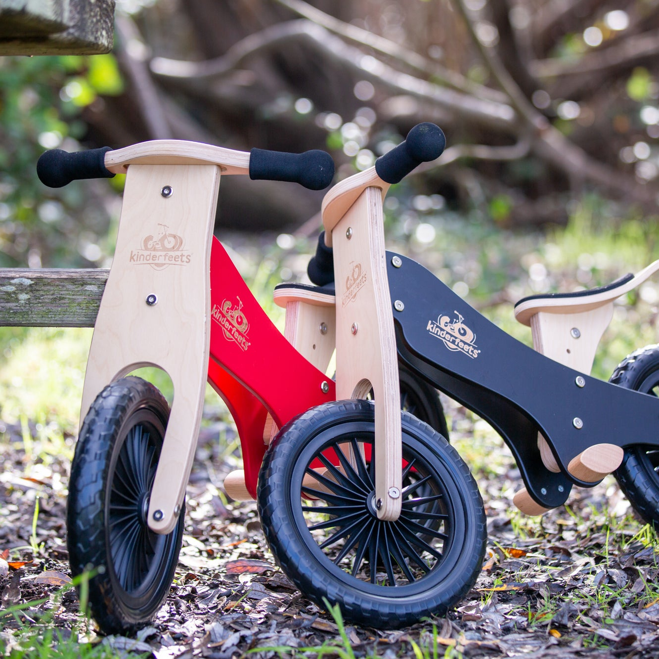 Bicicleta de echilibru - Black - Kinderfeets
