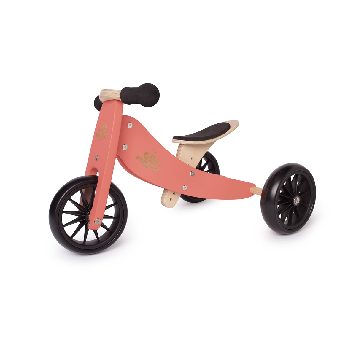 Tricicleta de echilibru 2 in 1 - Tiny Tot Coral - Kinderfeets