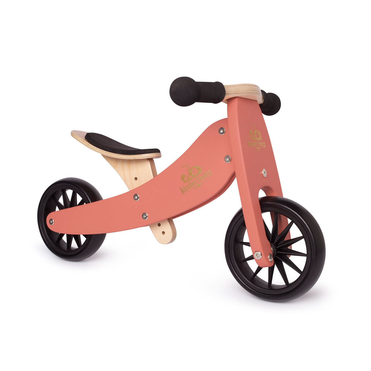 Tricicleta de echilibru 2 in 1 - Tiny Tot Coral - Kinderfeets