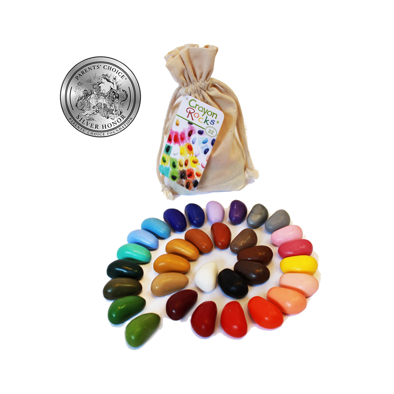 Creioane cerate, 32 buc - Crayon Rocks