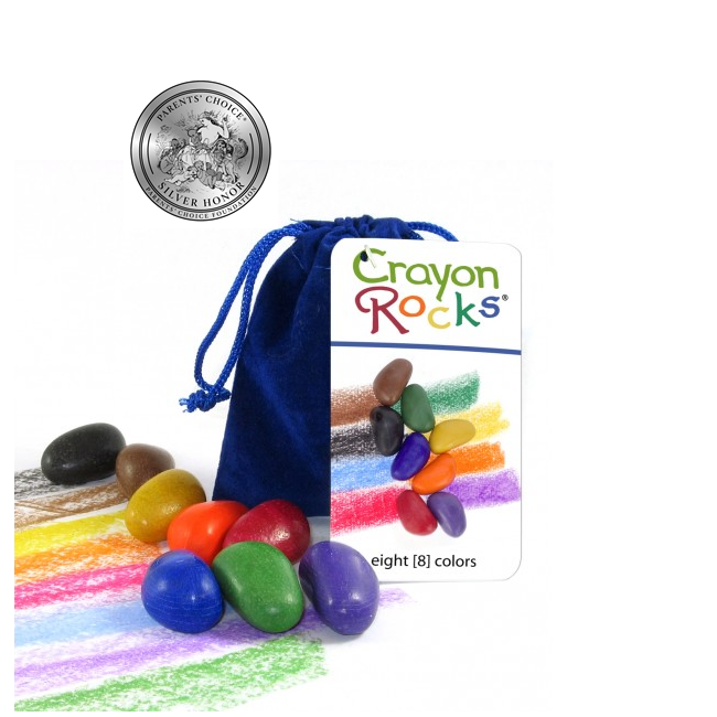 Creioane cerate, 8 buc - Crayon Rocks