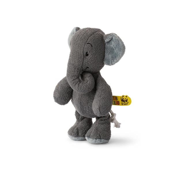 Jucarie fosneitoare, Gri - Elefantul Ebu - WWF Cub Club