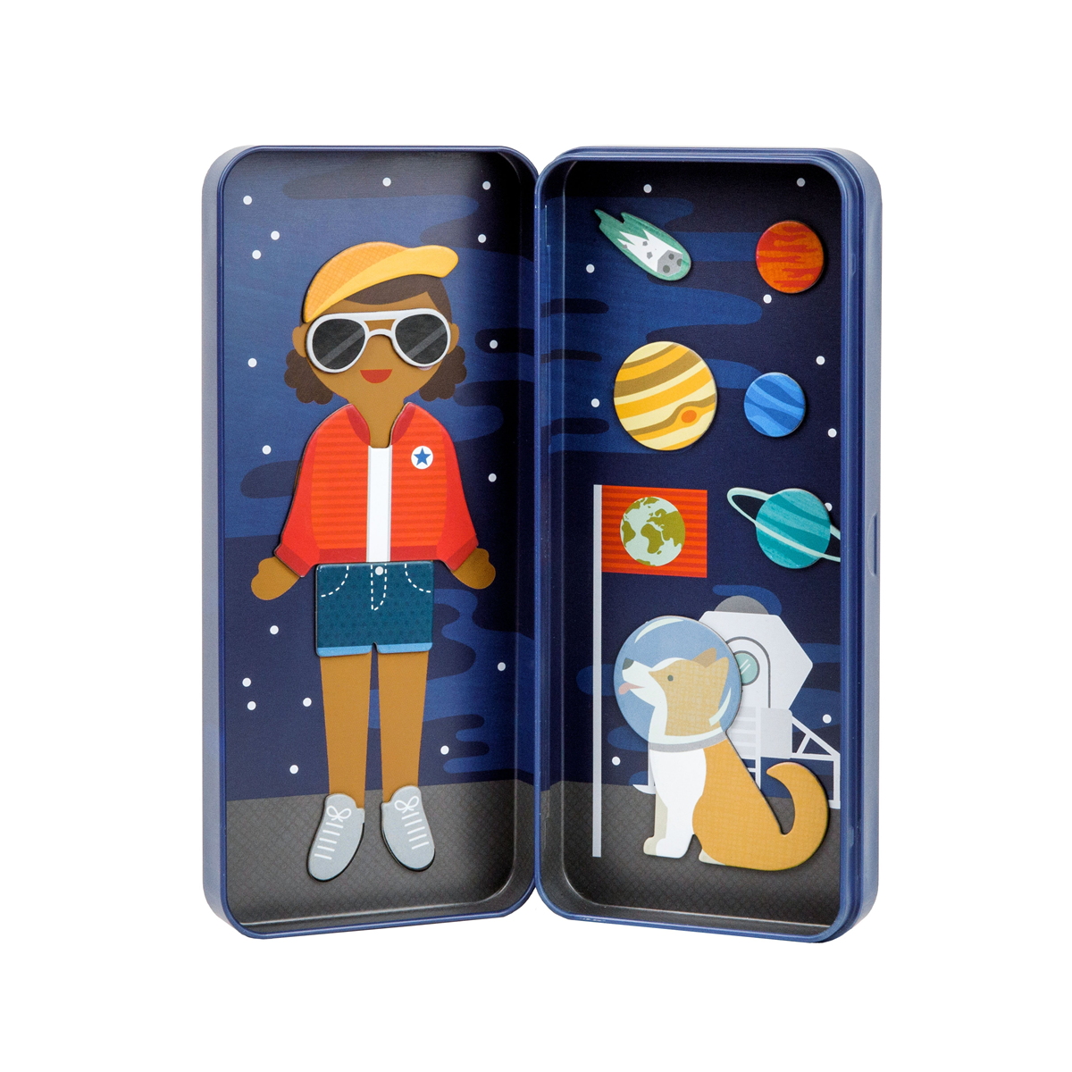 Joc magnetic Shine Bright - Space Bound - Petit Collage