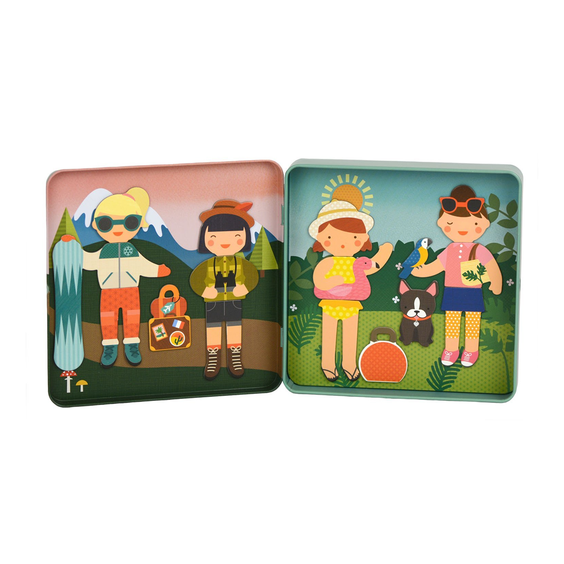 Joc magnetic On-the-Go - Little Travelers - Petit Collage