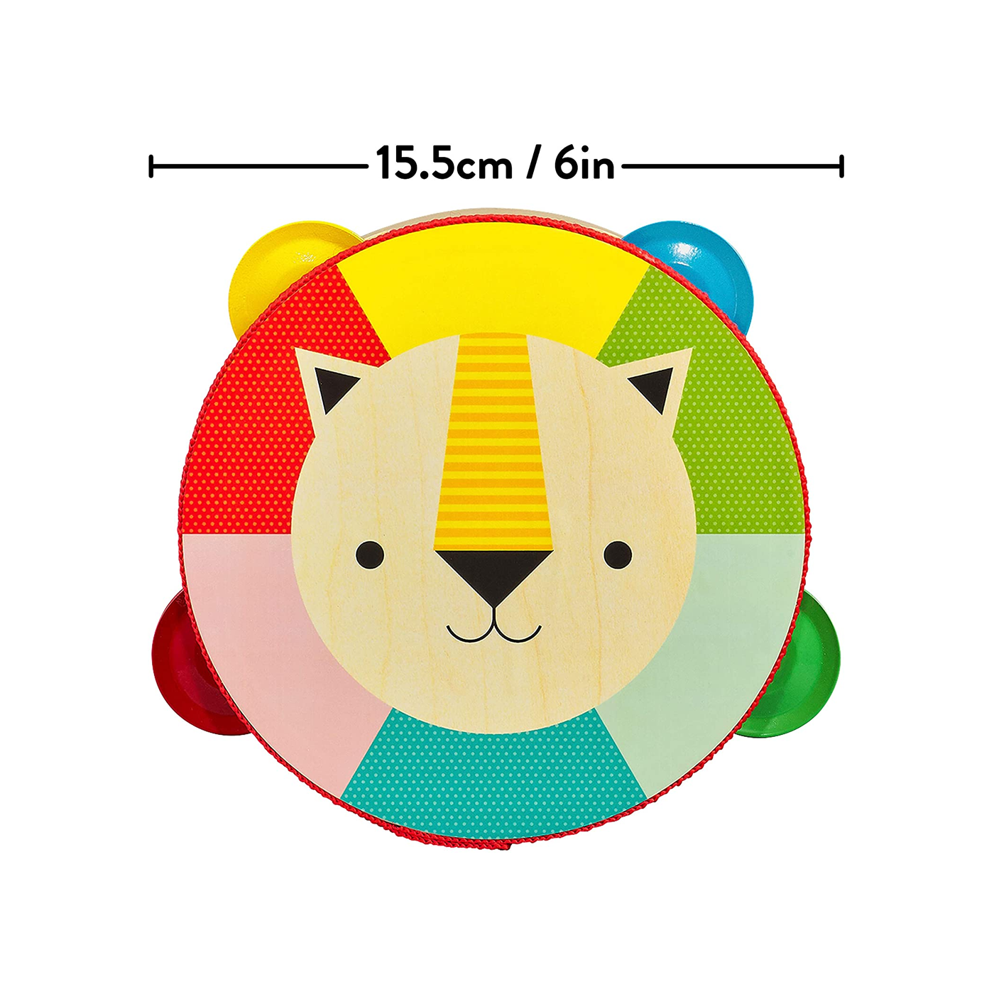 Tamburina - Kaleidoscope Lion - Petit Collage