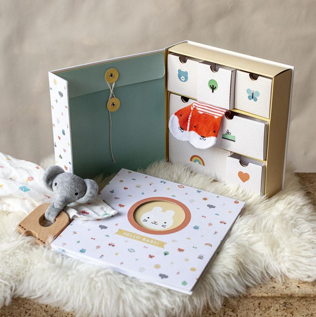 Cutie cadou - Amintirile lui bebe - Petit Collage