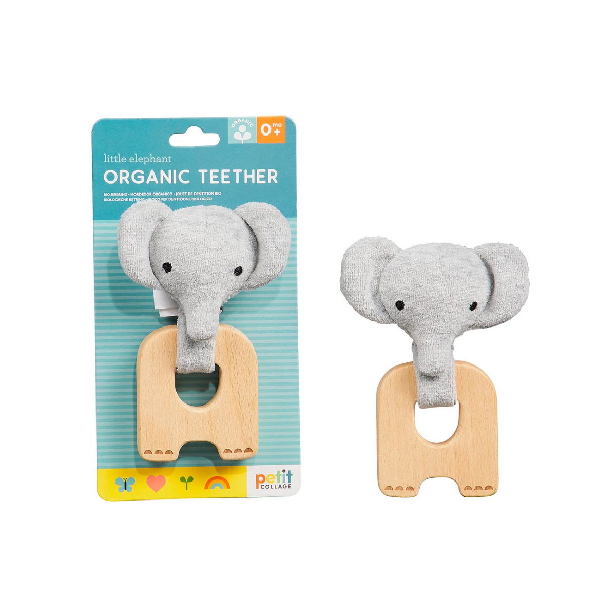 Jucarie pentru dentitie - Little Elephant - Petit Collage