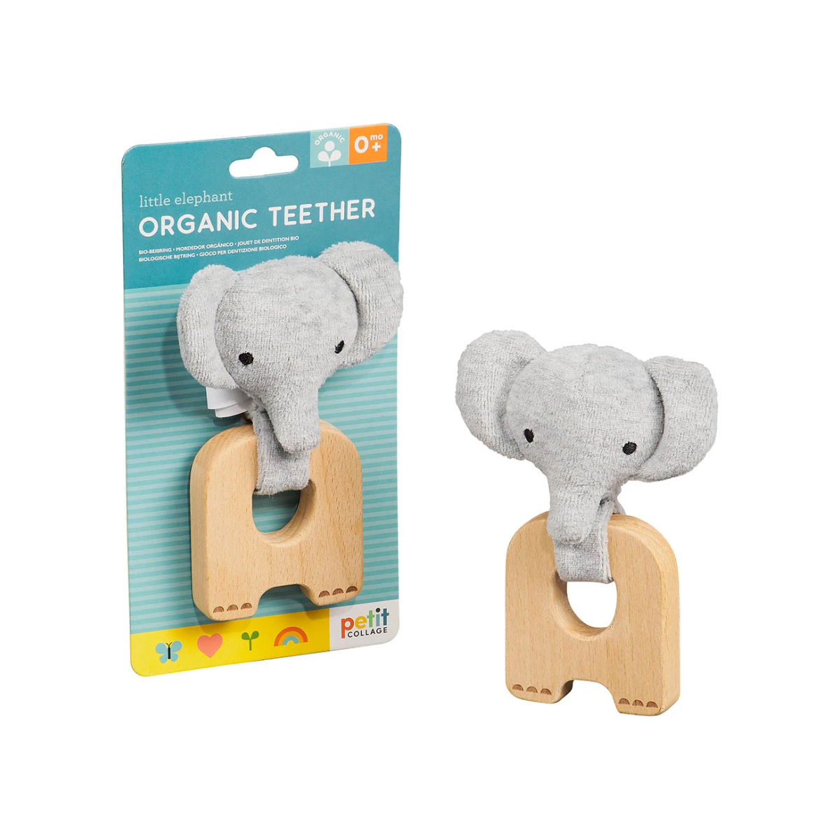 Jucarie pentru dentitie - Little Elephant - Petit Collage