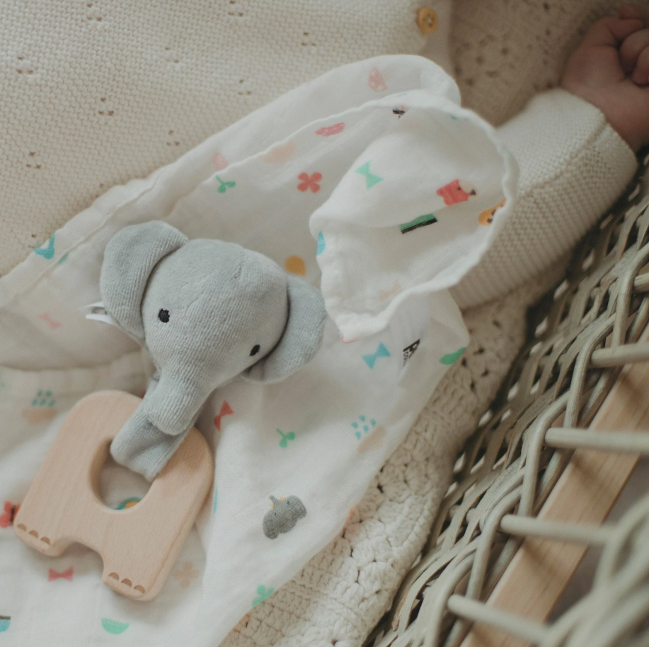 Jucarie pentru dentitie - Little Elephant - Petit Collage